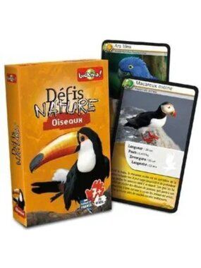 Bioviva Défis Nature - Oiseaux -French Card Game New Sealed Ages 7+